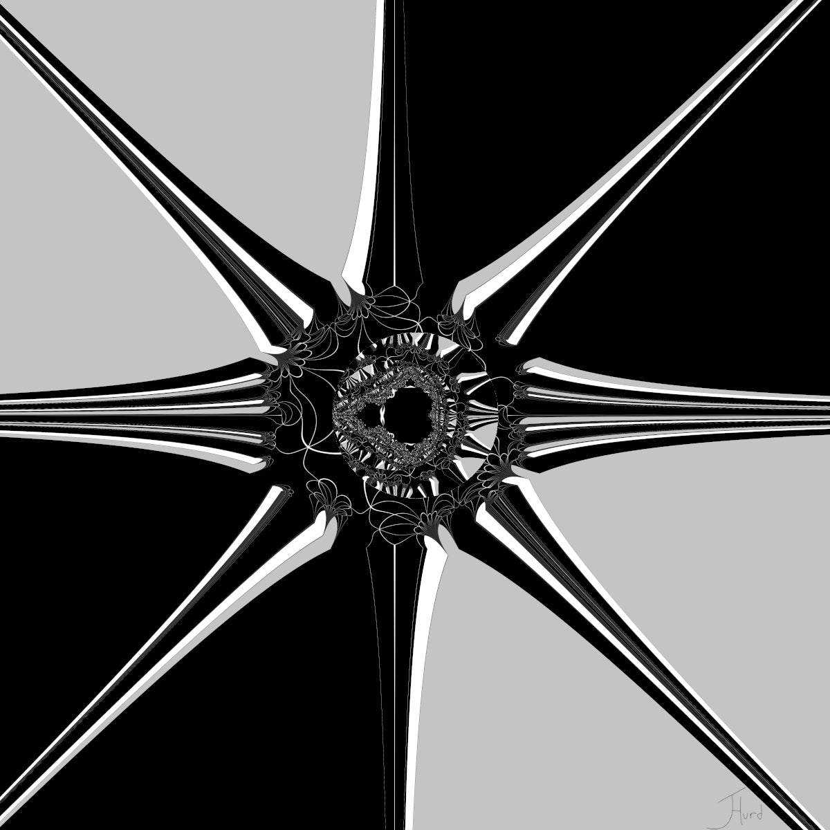 Compass Rose Fractal Jumble 1