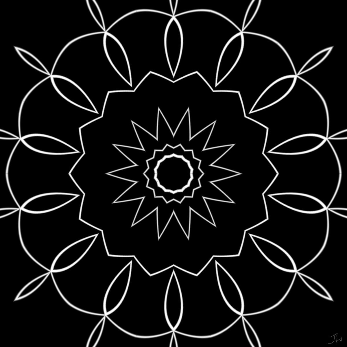 Geometric Flower 1